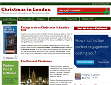 Tablet Screenshot of christmasinlondon.net
